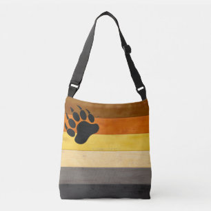 Sac Ajustable SlipperyJoe's Bear Pride drapeau de la texture du 