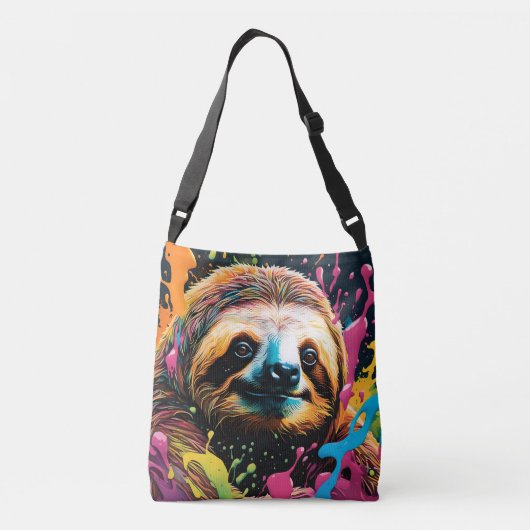 Sac Ajustable Sloth with splatters (Dos)