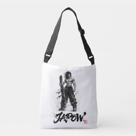 Sac Ajustable Snowboard Brush Art - Standing Samurai Musashi (Devant)