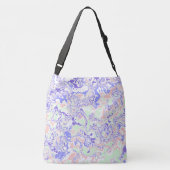Sac Ajustable Soft Pastel Funky Boho Retro Marbre Abstrait (Dos)