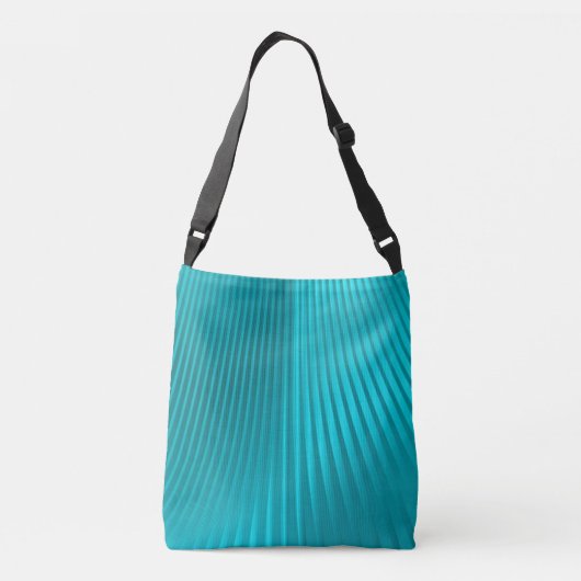 Sac Ajustable soie turquoise - (Dos)
