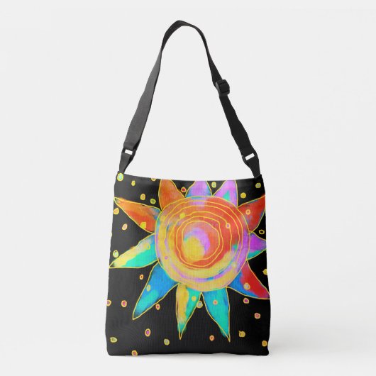 Sac Ajustable Soleil Abstrait coloré (Dos)