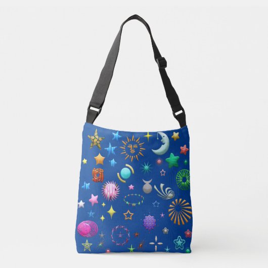 Sac Ajustable Soleil, lune et étoiles (Devant)