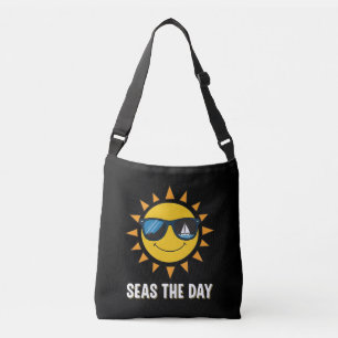 Sac Ajustable Soleil souriant mignon lunettes de soleil saisit l