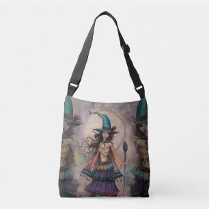 Sac Ajustable Sorcière d'opale de feu Art fantastique Halloween