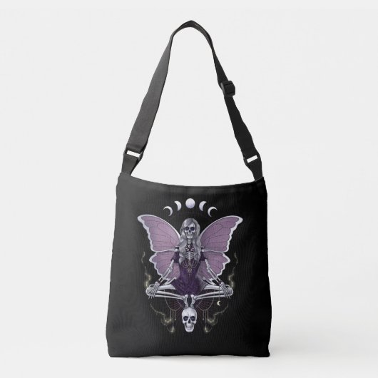 Sac Ajustable Squelette papillon Goth (Devant)