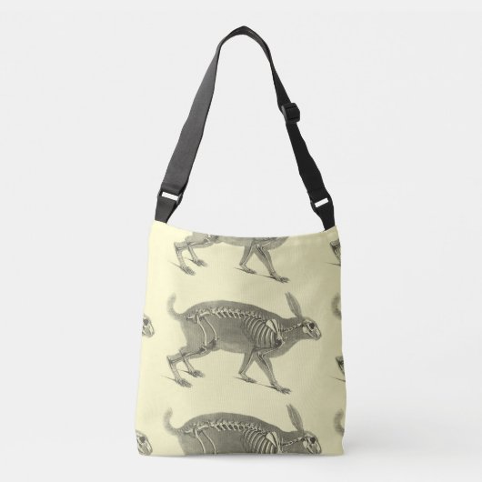 Sac Ajustable Squelette vintage effrayant (Devant)