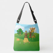 Sac Ajustable SS. Andrew & Jude avec 2 Golfeuses (Devant)