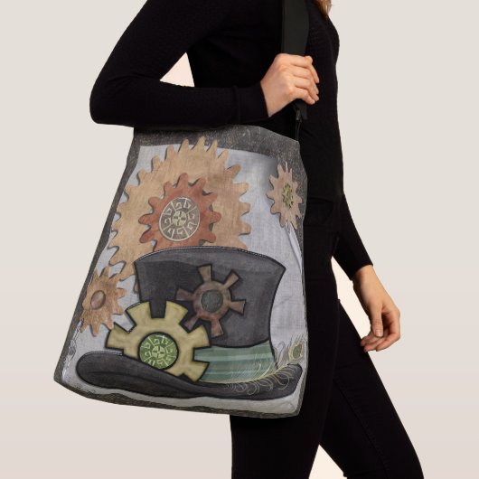 Sac Ajustable Steam Sass Steampunk Médias mixtes (De près)