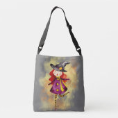 Sac Ajustable Stellalunarts Halloween sorcière mignonne fille (Dos)