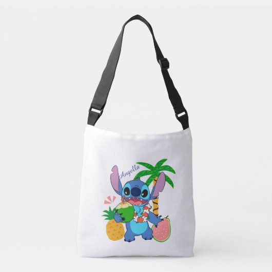 Sac Ajustable Stitch | Tropical Summer Fun Personnalisé (Devant)