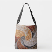 Sac Ajustable Stormy Orange art IA (Devant)
