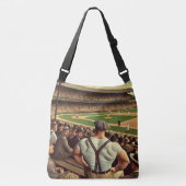 Sac Ajustable Strongman Watching Baseball Shoulder Tote (Devant)