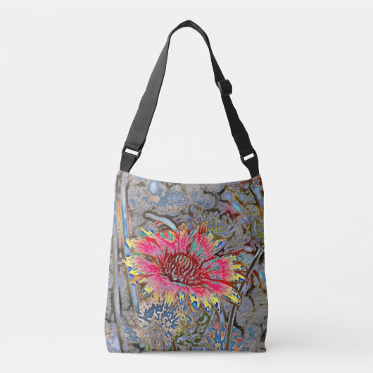 Sac Ajustable Style de batik de tournesol (Devant)