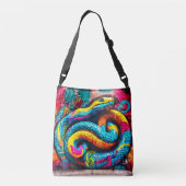 Sac Ajustable Style Graffiti conception de serpent (Dos)