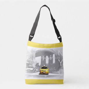 Sac Ajustable Style Nyc New York City Brooklyn Taxi jaune