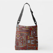 Sac Ajustable Style Patchwork Impression ethnique brodée (Devant)