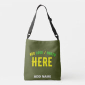 SAC AJUSTABLE STYLISH MODERNE ARMÉE VERT VÉRIFIÉ MARQUE (Dos)