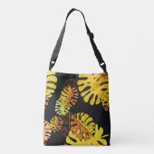 Sac Ajustable Summer Tropical Feuille Design Vintage (Dos)