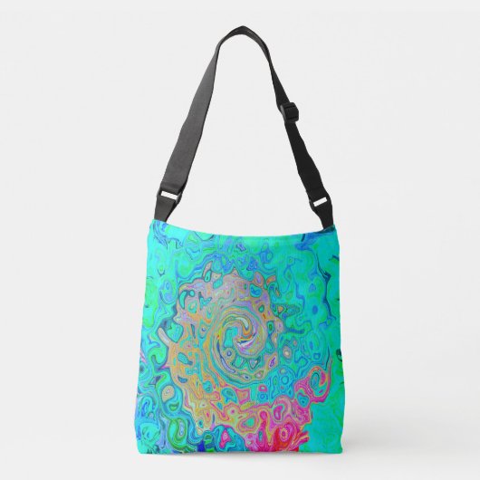 Sac Ajustable Super Abstrait Rainbow Liquid Swirl (Devant)