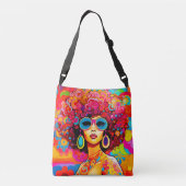 Sac Ajustable Super Retro Afro Chic Pop Art (Dos)