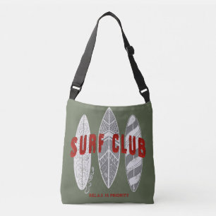 Sac Ajustable Surf Club Summer Beach Vacances Funny Vintage