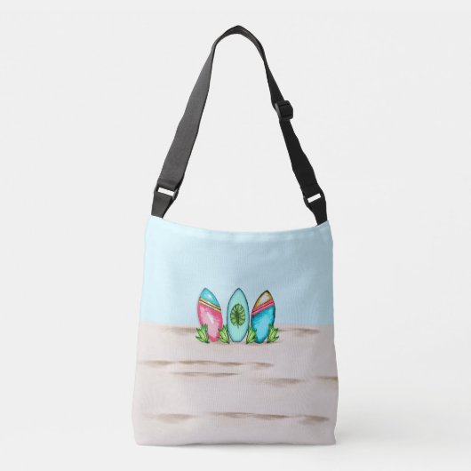 Sac Ajustable Surf Rétro, Rose, (Devant)