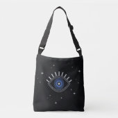 Sac Ajustable Symbole de talisman oculaire bleu (Devant)
