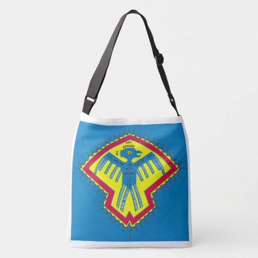 Sac Ajustable Symbole des oiseaux amérindiens (Dos)