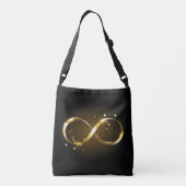 Sac Ajustable Symbole d'infini doré (Dos)