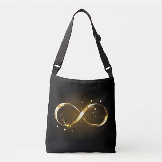 Sac Ajustable Symbole d'infini doré (Devant)