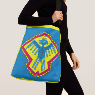 Sac Ajustable symbole d'oiseau amérindien