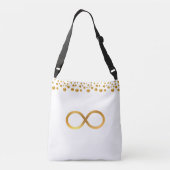 Sac Ajustable Symbole Infinity Doré (Dos)