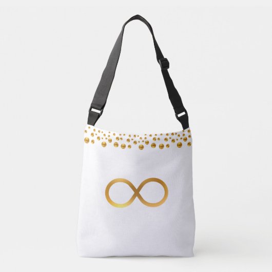 Sac Ajustable Symbole Infinity Doré (Devant)