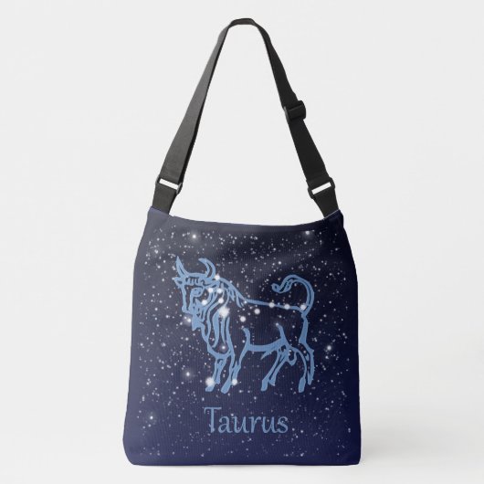 Sac Ajustable Symbole Taurus Constellation et Zodiaque avec étoi (Devant)