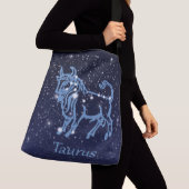 Sac Ajustable Symbole Taurus Constellation et Zodiaque avec étoi (De près)