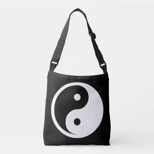 Sac Ajustable Symbole Yin Yang - tatouage solide design 2 (Devant)
