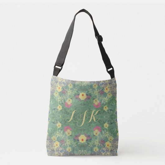 Sac Ajustable Symétrie fleur sauvage (Devant)
