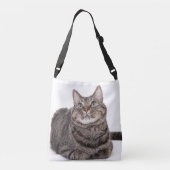 Sac Ajustable Tabby Gris (Dos)