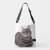 Sac Ajustable Tabby Gris (Devant)