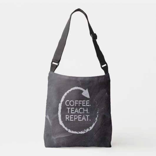 Sac Ajustable Tableau Café Enseigner Répéter (Devant)
