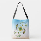 Sac Ajustable Taiji Fleur Spirale Botanique (Dos)