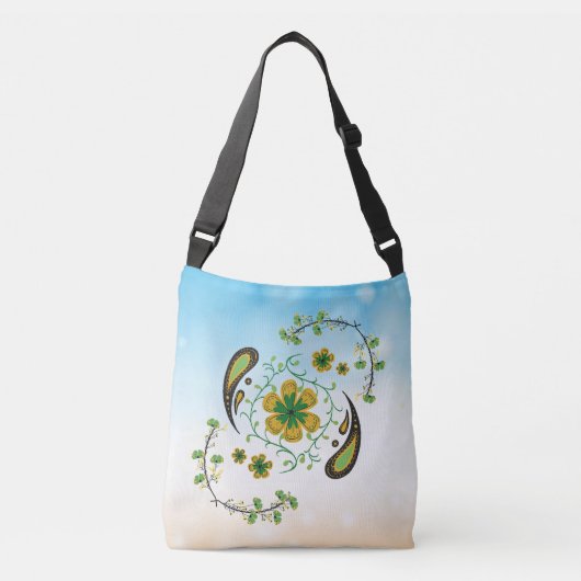 Sac Ajustable Taiji Fleur Spirale Botanique (Devant)