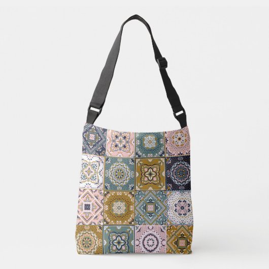 Sac Ajustable Talavera Indian : Patchwork, Ethnic Mosaic. (Devant)