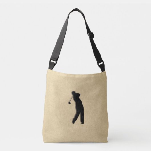 Sac Ajustable Tan Leather Golf (Devant)