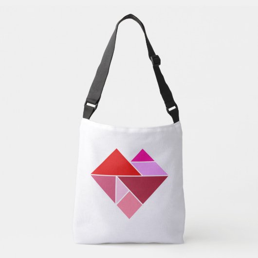 Sac Ajustable Tangram cardiaque (Devant)