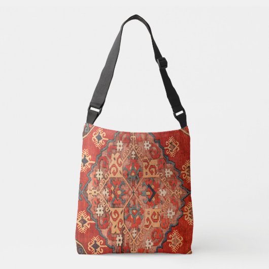 Sac Ajustable Tapis kilim turc antique (Devant)