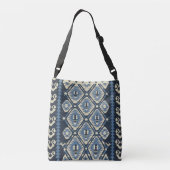 Sac Ajustable Tapis persan turc oriental bleu (Dos)