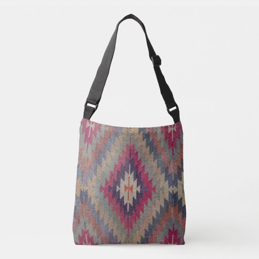 Sac Ajustable Tapis turc antique Kilim Rug (Devant)