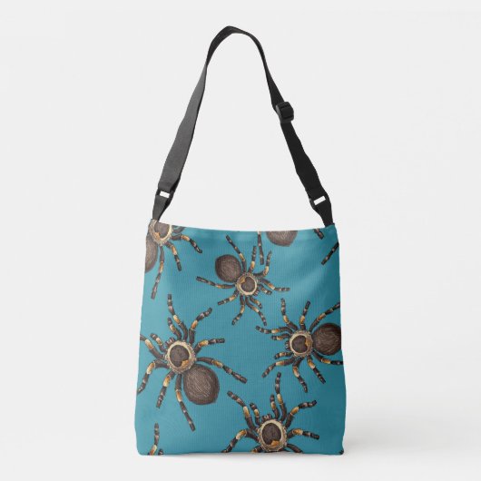 Sac Ajustable Tarantula sur bleu (Dos)